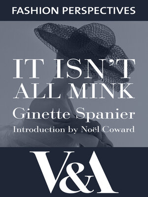 cover image of It Isn't All Mink